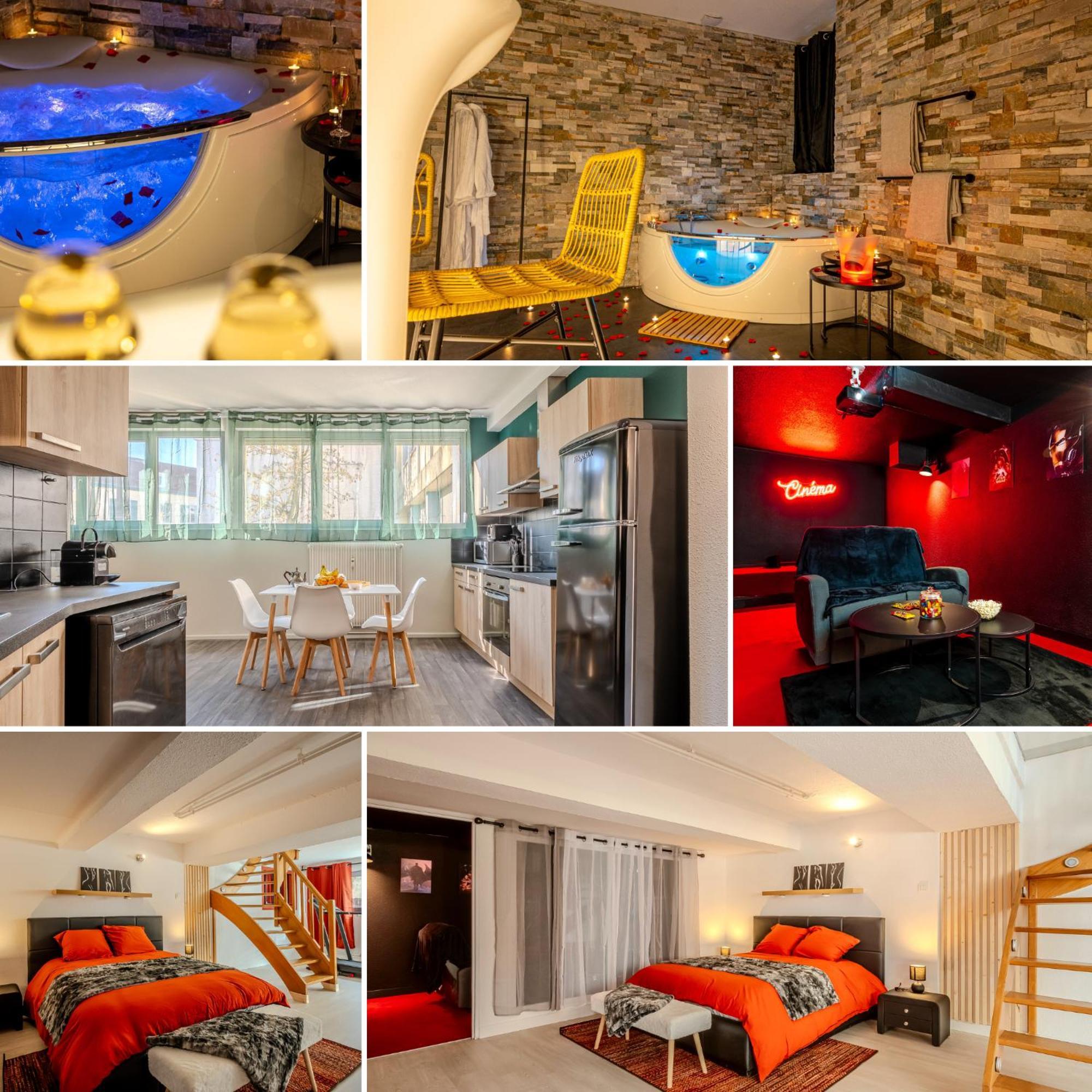 Apartamento Cocon Relax - Jacuzzi - Cinema Montbéliard Exterior foto